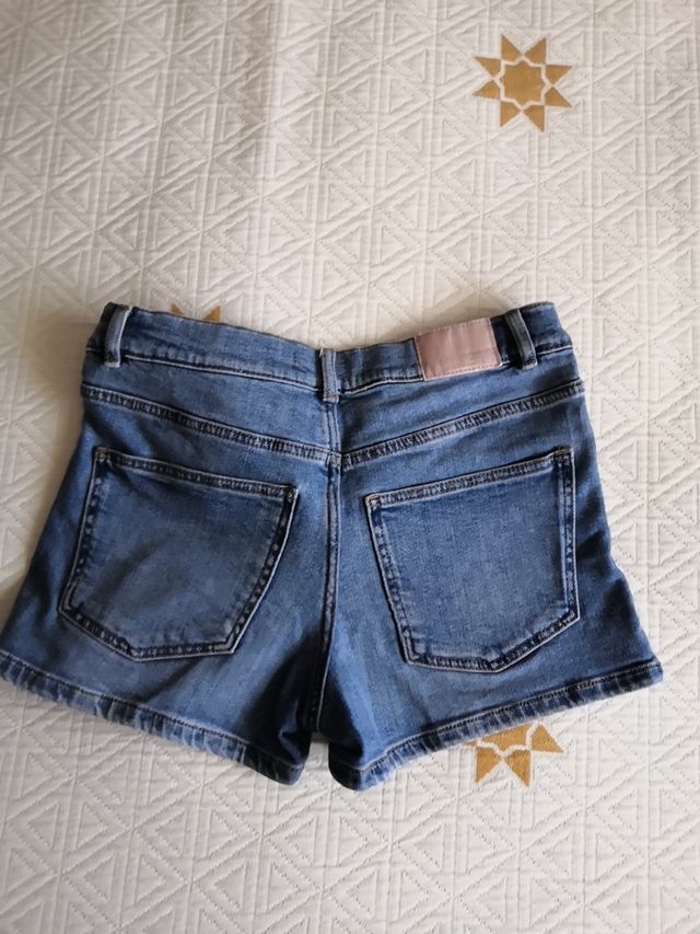 Vaquero corto niña Zara