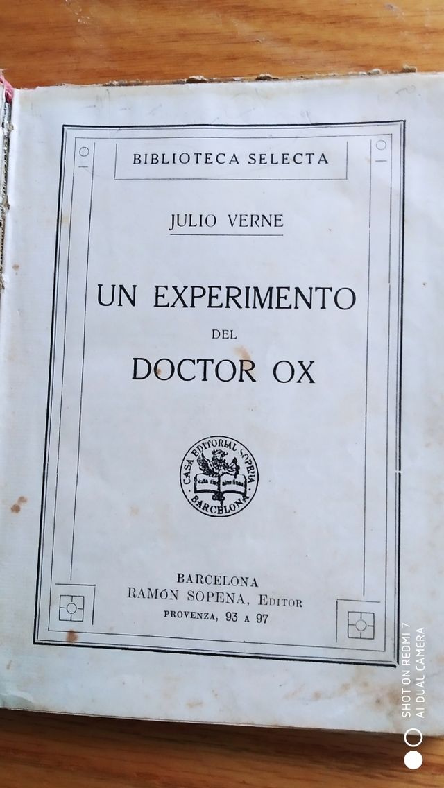 Un experimento del Doctor Ox