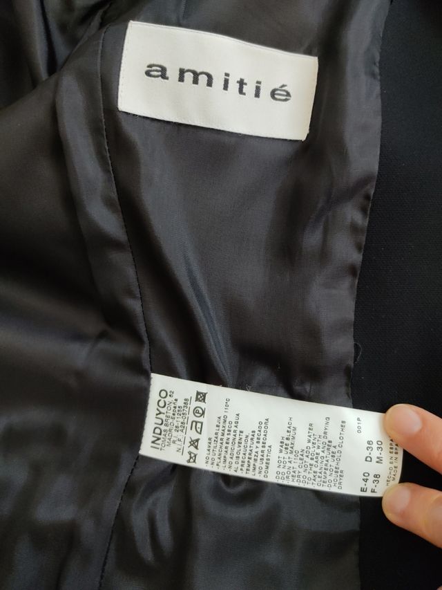 Traje chaqueta Amitié