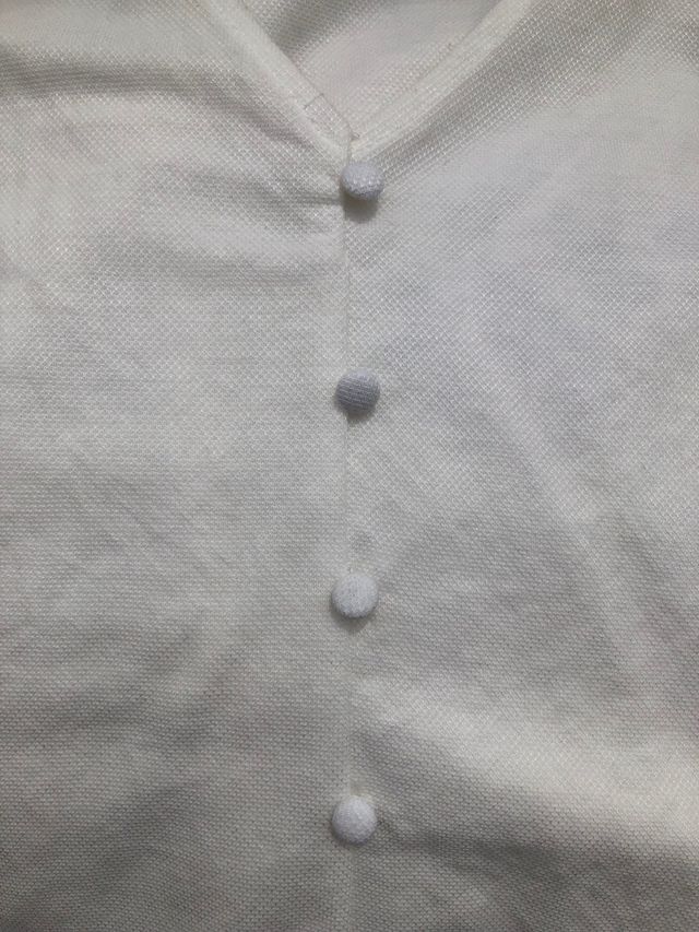 Vestido blanco Mango