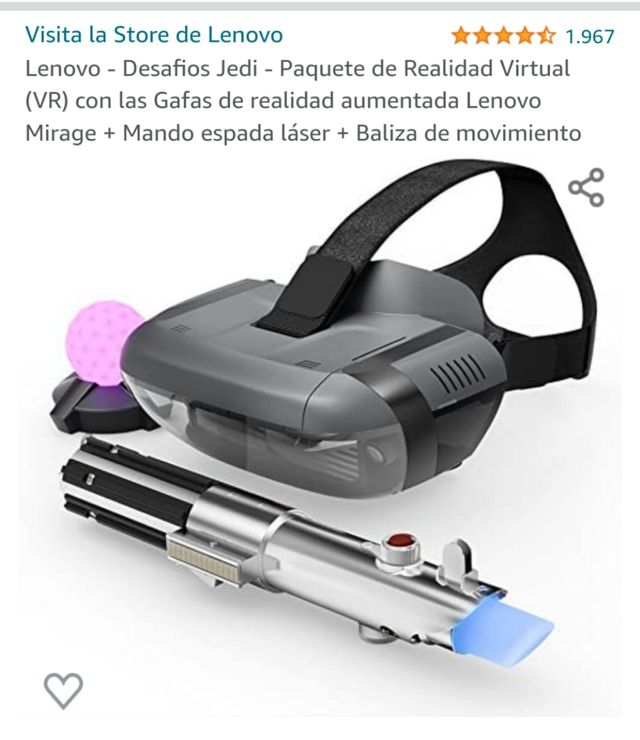 occhiali per realtà virtuale, Lenovo Star Wars