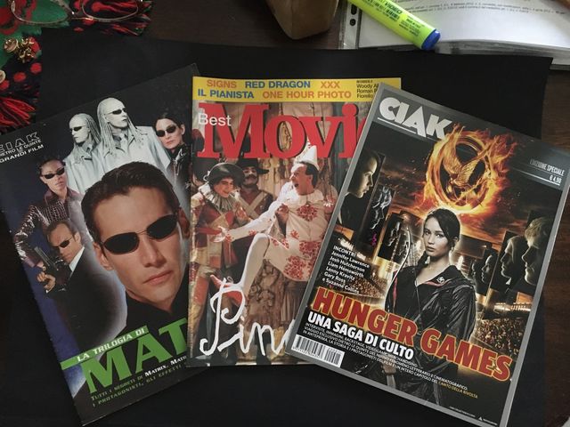 Rivista Ciak- Inserti vari