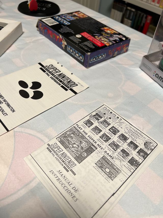 Ranma 1/2 Snes Super Nintendo 