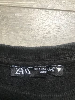 Sudadera Zara mujer de segunda mano en WALLAPOP
