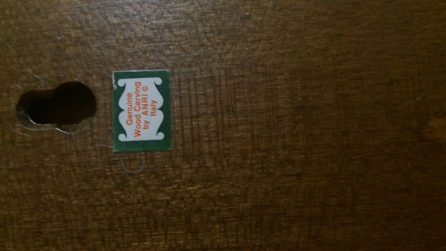 quadretto legno intarsiato ANRI