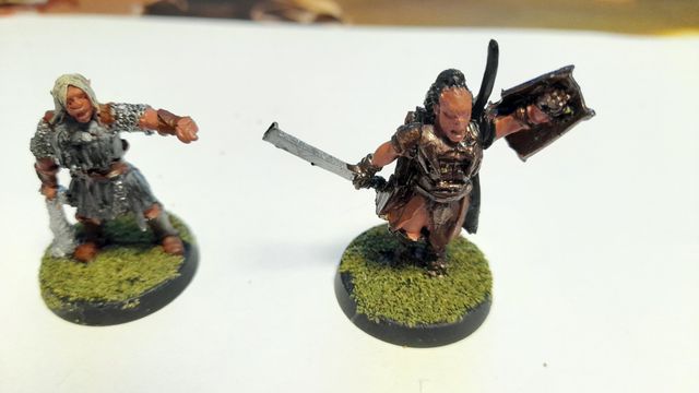 Shagrath y Ugluk, Líderes Uruk-Hai.