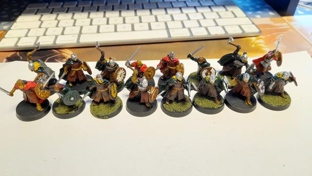 Guerreros Rohirim. El Señor de los Anillos.