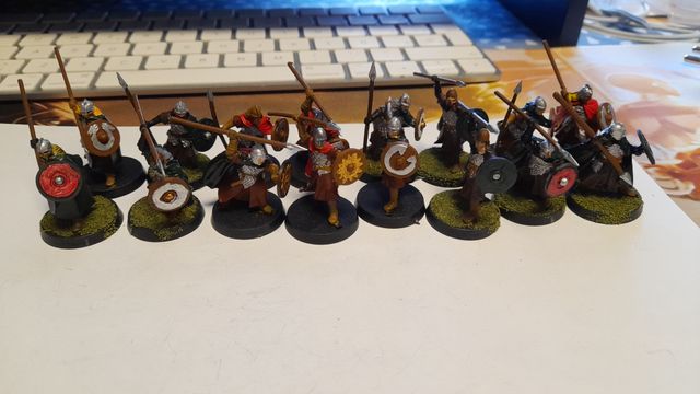 Lanceros Rohirim. El Señor de los Anillos.