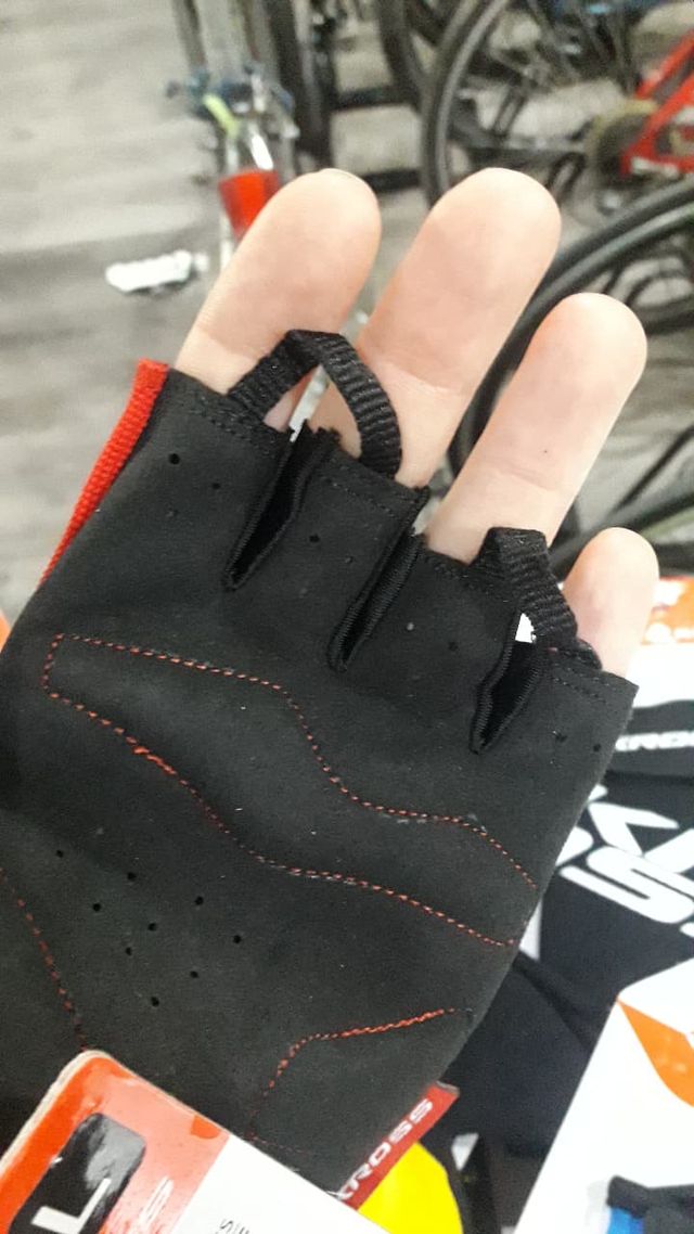 Guantes P/Ciclismo -Kross -FLOW SF-Vs.colores