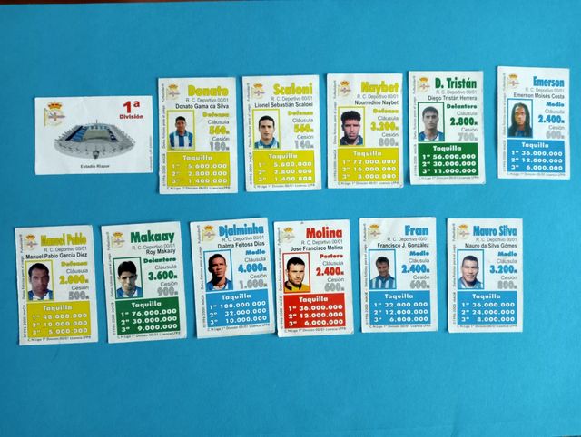 Cromos R.C. Deportivo 00/01