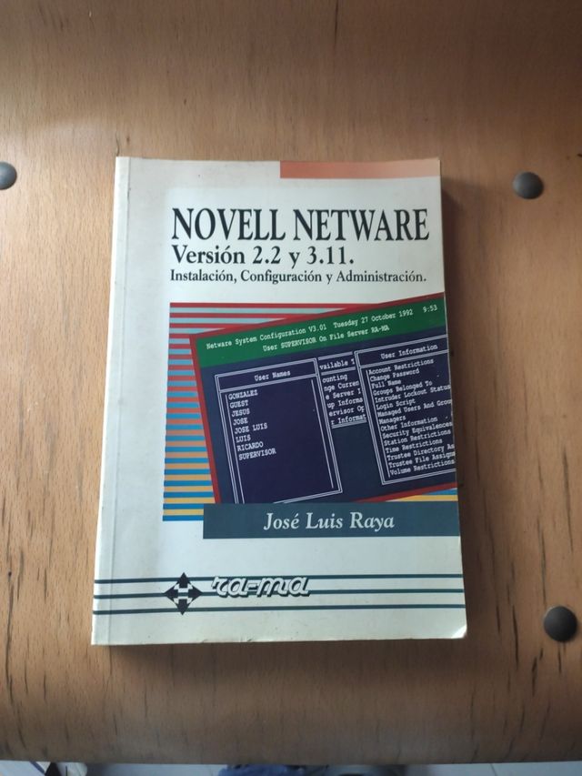 Novell netware Vers. 2.2 y 3.11