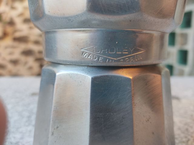 Cafetera italiana oroley