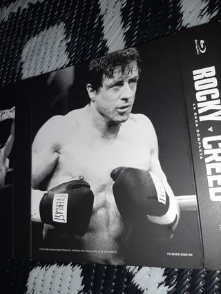 coleccion rocky + creed bluray digipack descatalg