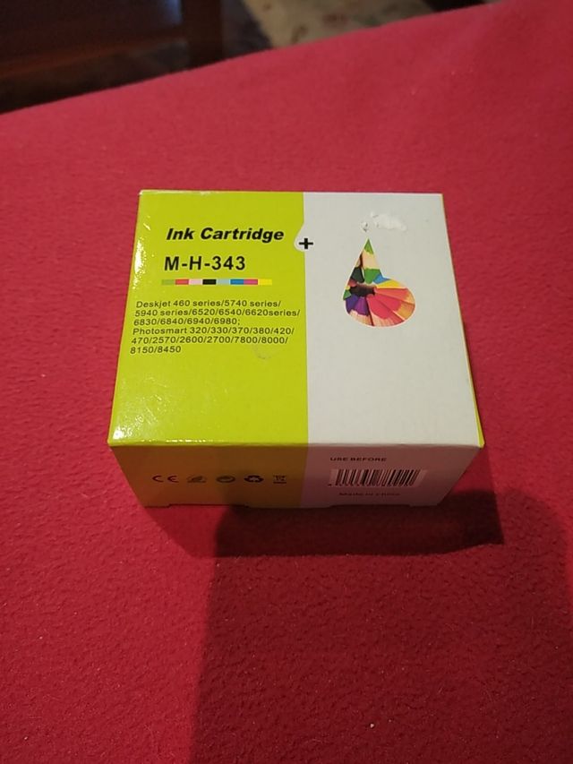 Cartucho tinta para impresora