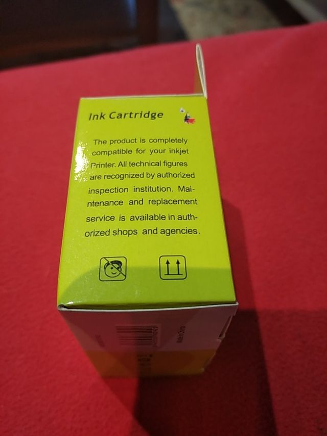 Cartucho tinta para impresora