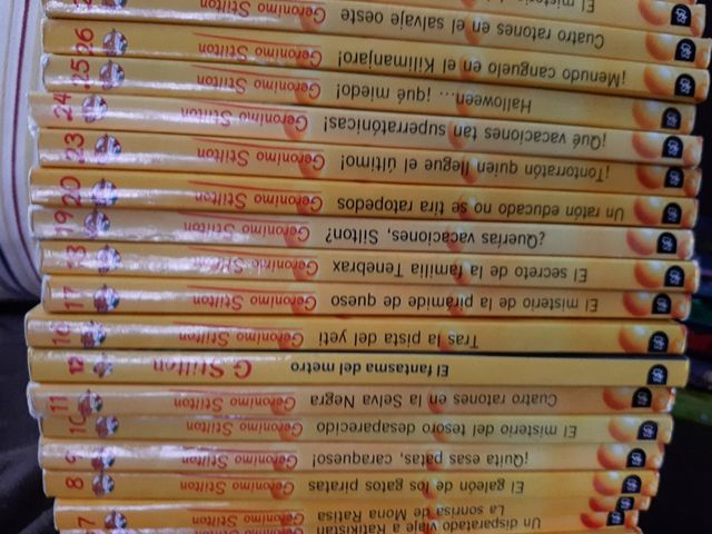 libros Geronimo Stilton