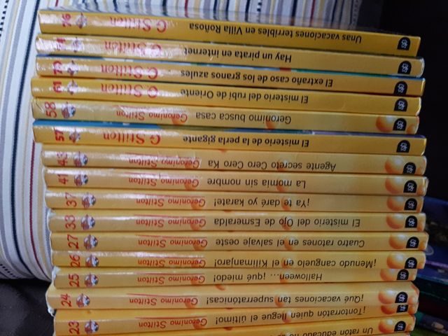 libros Geronimo Stilton