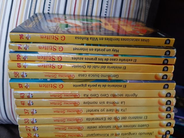 libros Geronimo Stilton