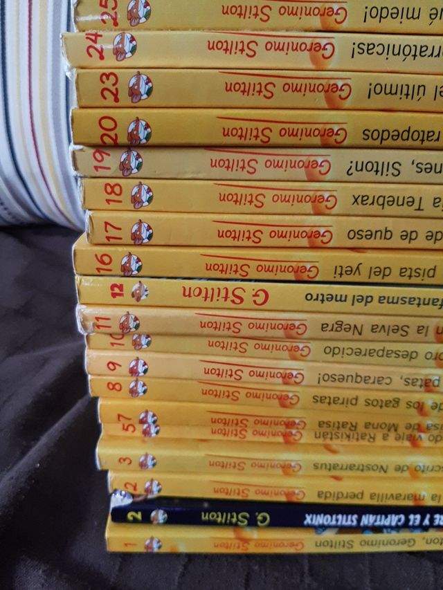 libros Geronimo Stilton