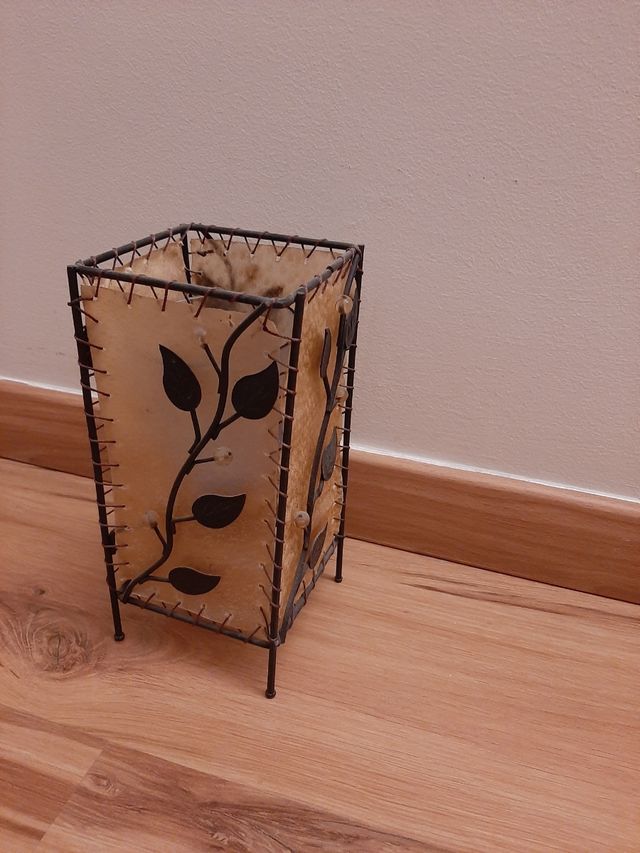 lanterna porta candela