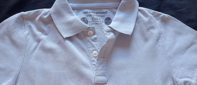 Lote polos niño de manga corta.Talla 6