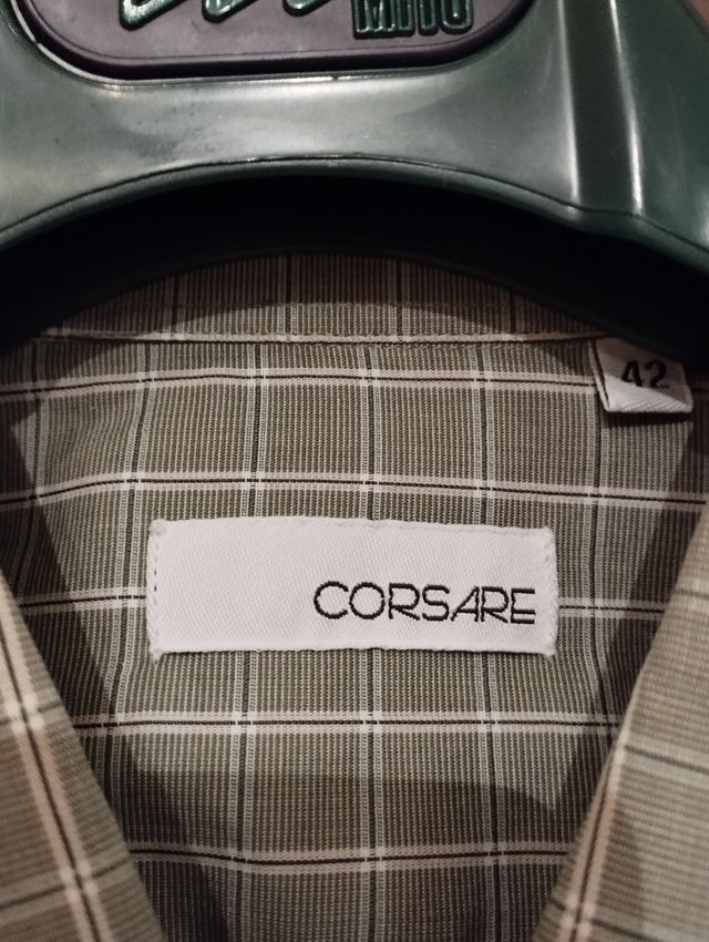 camisa de manga larga de caballero de corsare