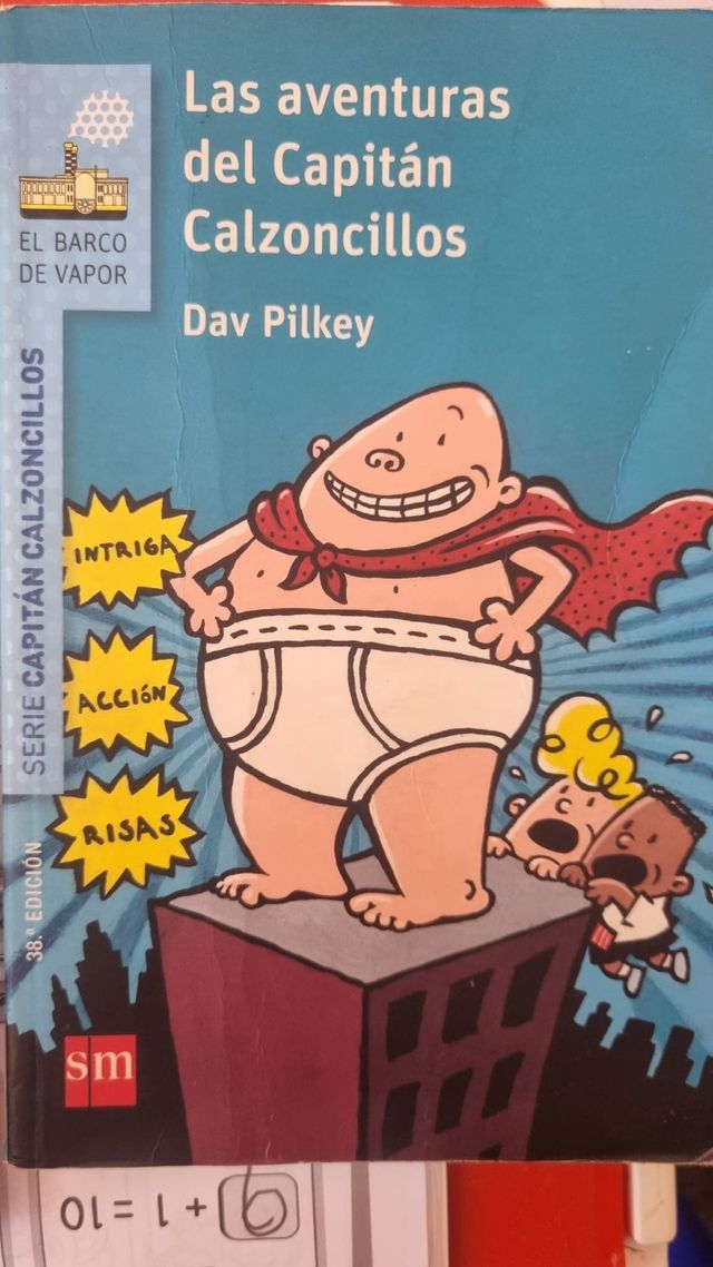 Capitão cuecas livros