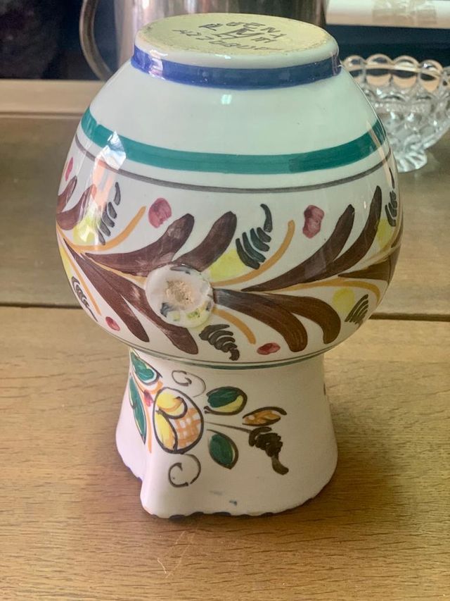 JARRA DE AGUA DE CERÁMICA DE PUENTE.