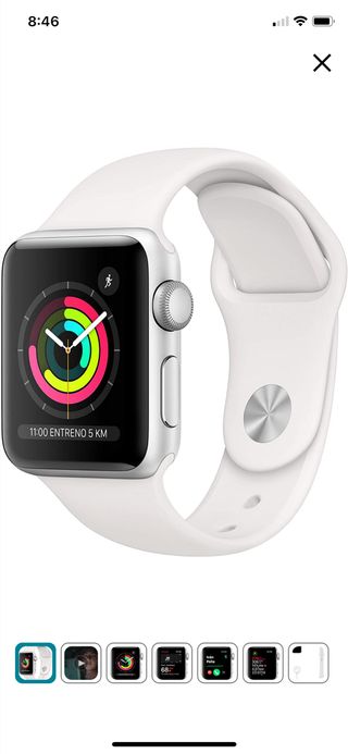 Apple watch serie 3 38 mm de segunda mano en WALLAPOP