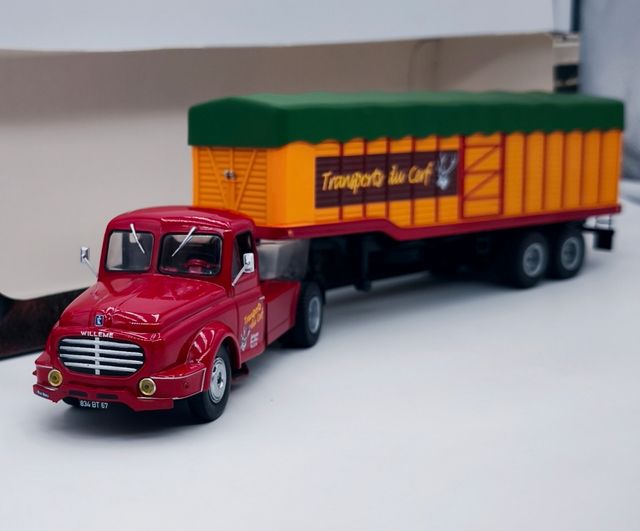 CAMIÓN ARTICULADO WILLEME LC 610 1/43 HACHETTE