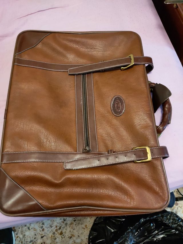 vendo 2 maleta de piel