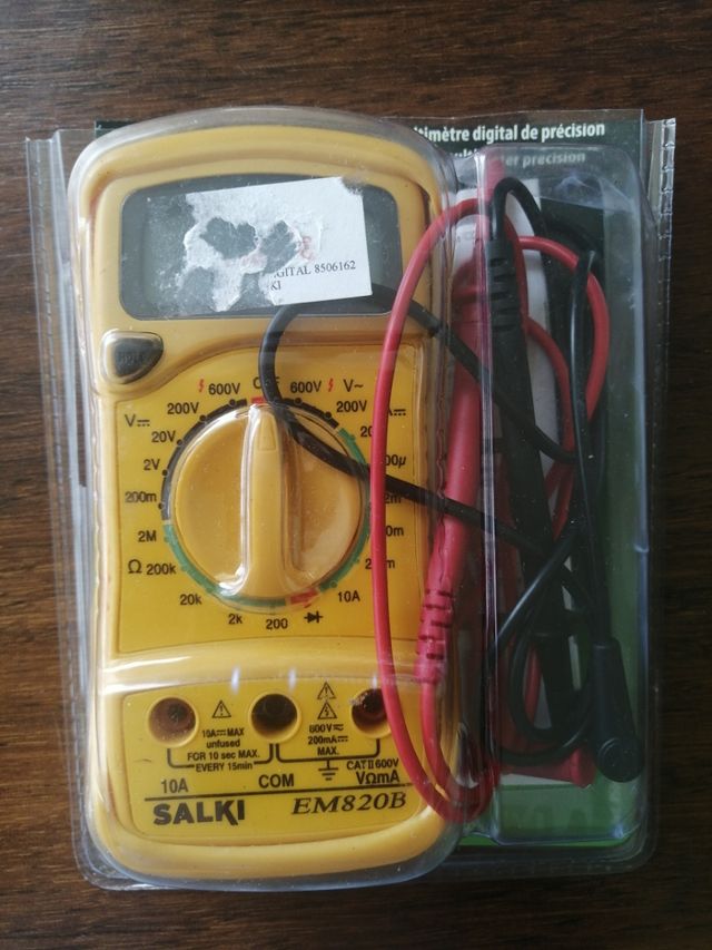 Multímetro digital de precisión