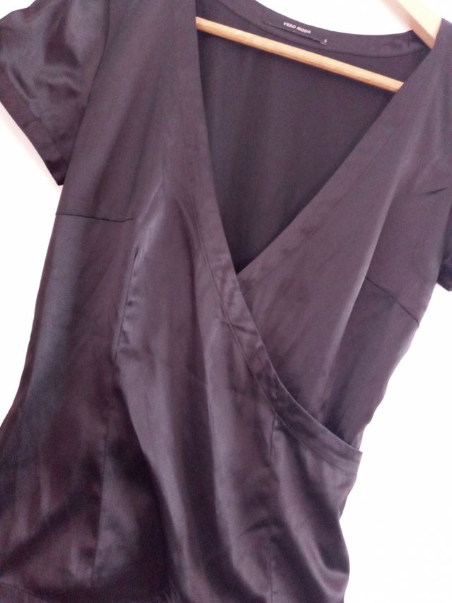 camisa Vero Moda vestir seda