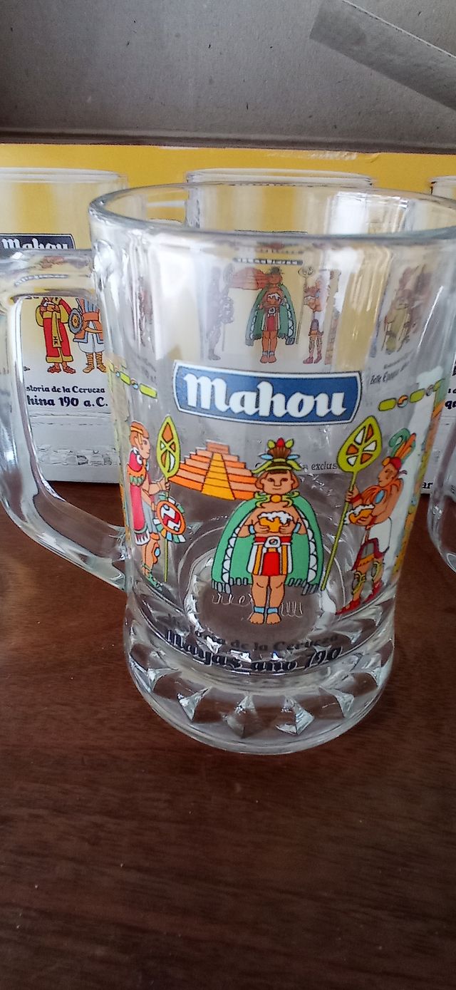 TRES JARRAS CERVEZA MAHOU DE COLECCION