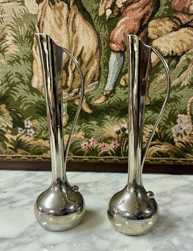 JARRITAS DECORATIVAS DE ACERO.