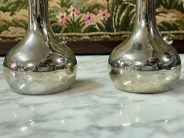 JARRITAS DECORATIVAS DE ACERO.