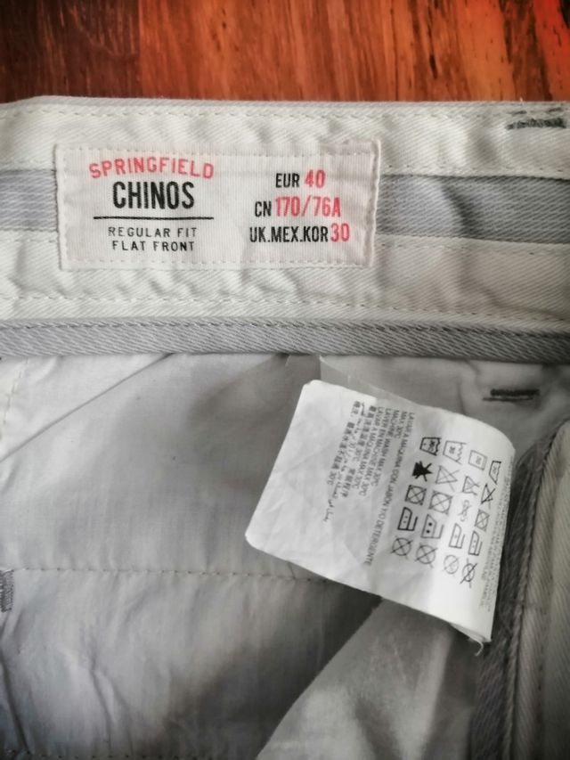 Chinos Springfield talla M