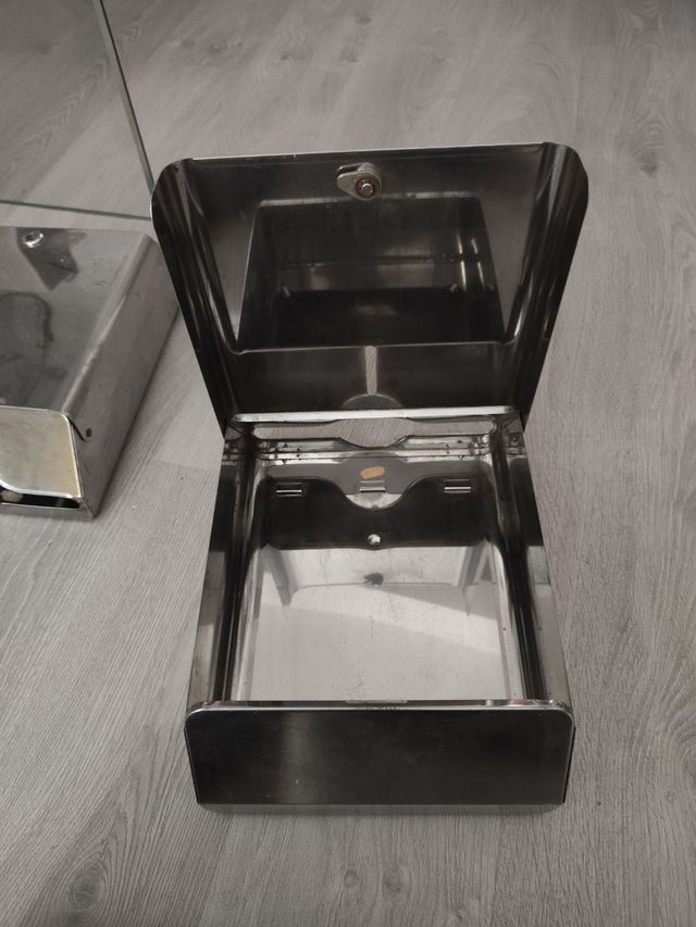 porta servilletas de baño en acero inoxidable