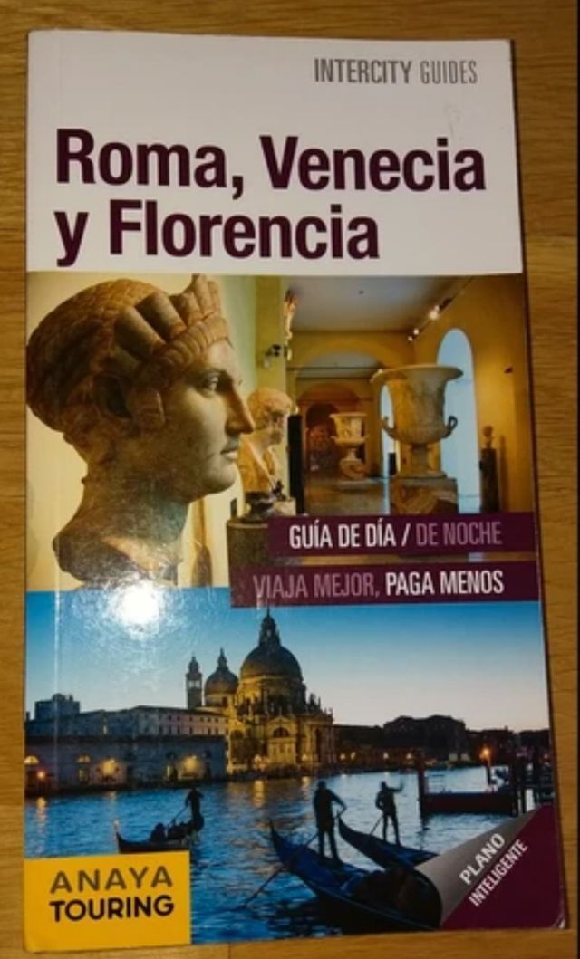 Libro Roma, Venecia y Florencia 
