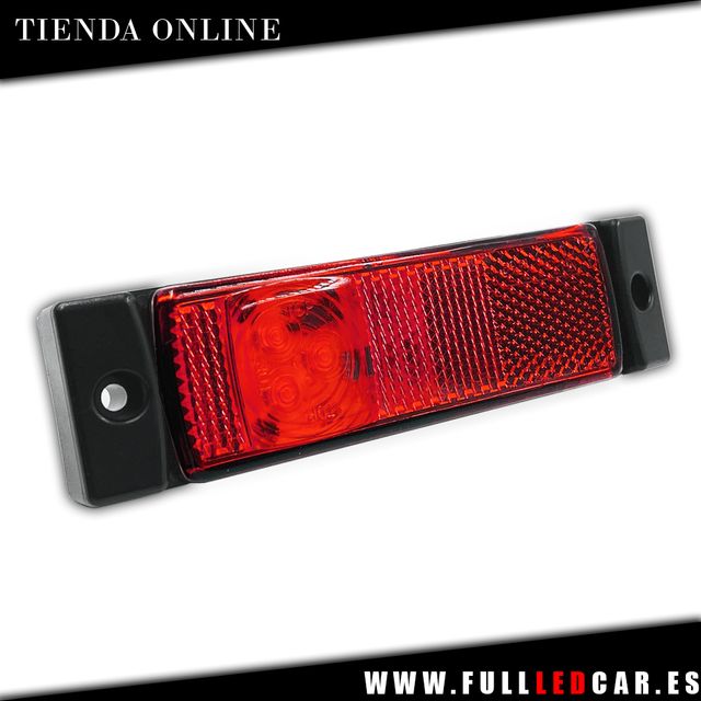 GALIBOS LED TRASEROS ROSO 12V 24V 2 UNIDADES