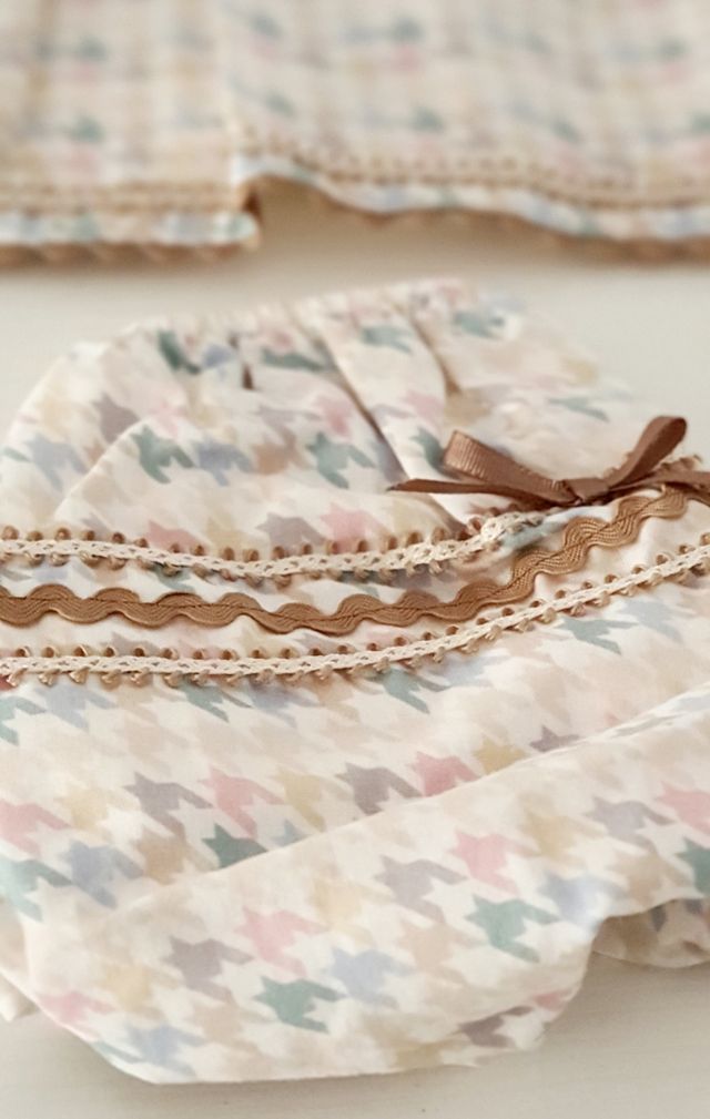 Vestido Babiné pastel + braguita cubrepañal T6