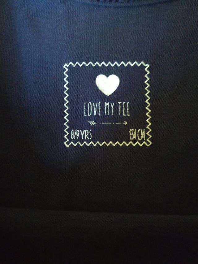 Camiseta niña 8-9 años