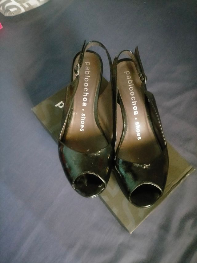 zapato destalonado topolino charol