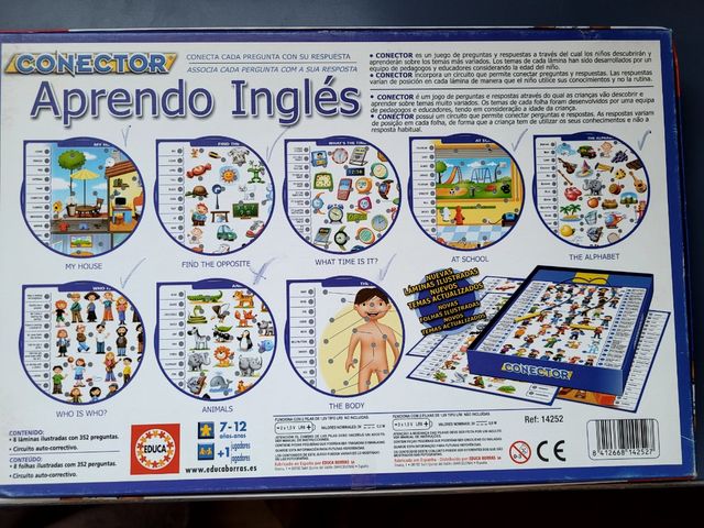 Juego Educativo para aprender Ingles.