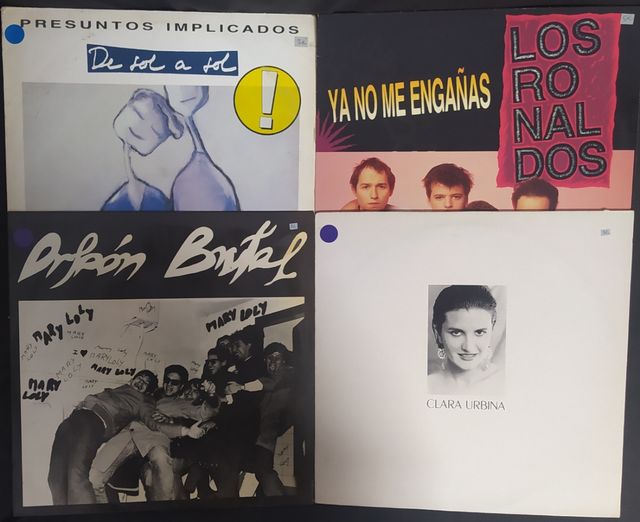 Lote 81 Vinilos Pop Rock Español