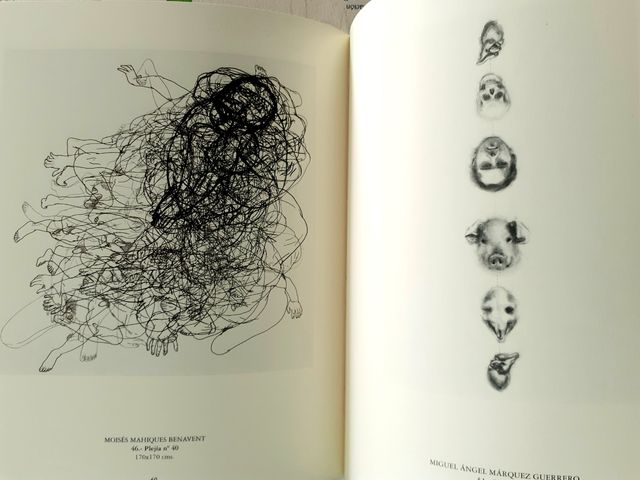 13 catálogos CERTAMEN DIBUJO GREGORIO PRIETO