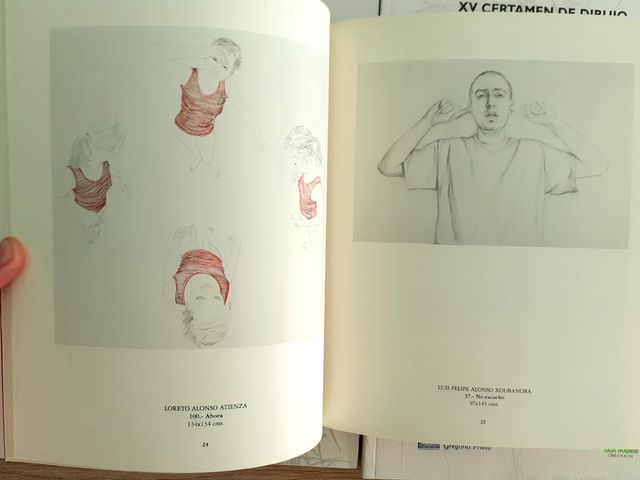 13 catálogos CERTAMEN DIBUJO GREGORIO PRIETO