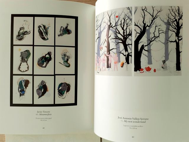 13 catálogos CERTAMEN DIBUJO GREGORIO PRIETO