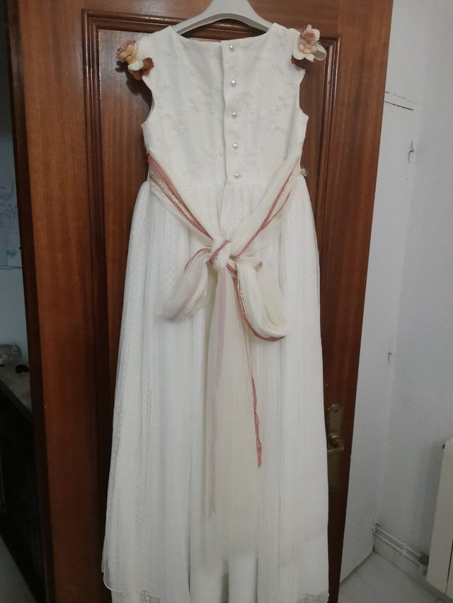 vestido de primera comunión talla 10 años