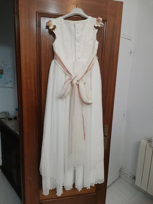 vestido de primera comunión talla 10 años